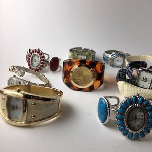 Sweet woman’s cuff watch lot 8 Running some NOS